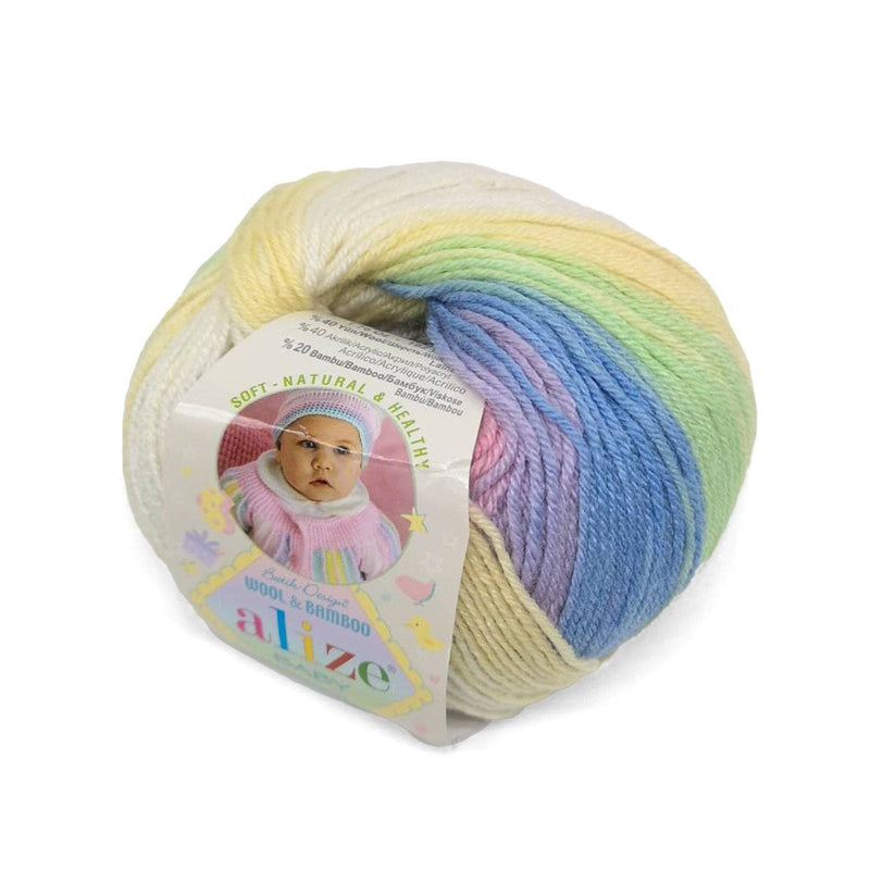 Alize Baby Wool Batik Alize Baby Wool Batik / 4004 